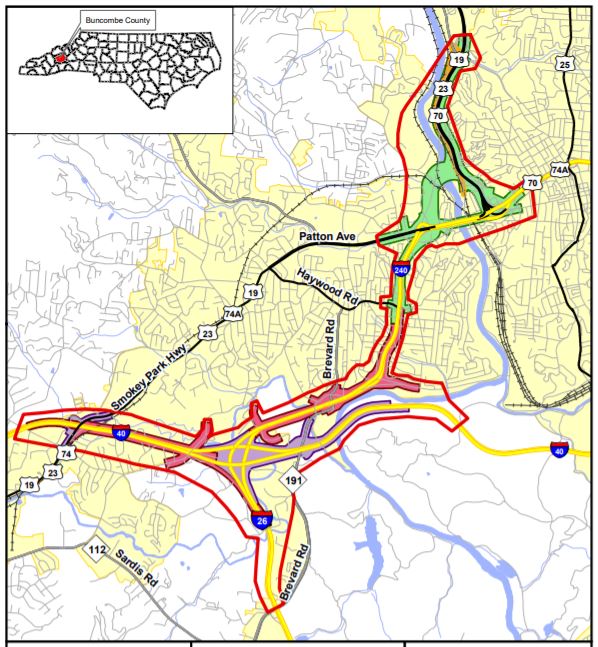 I-2513 for Asheville I-26 Connector - NC Eminent Domain Law Firm